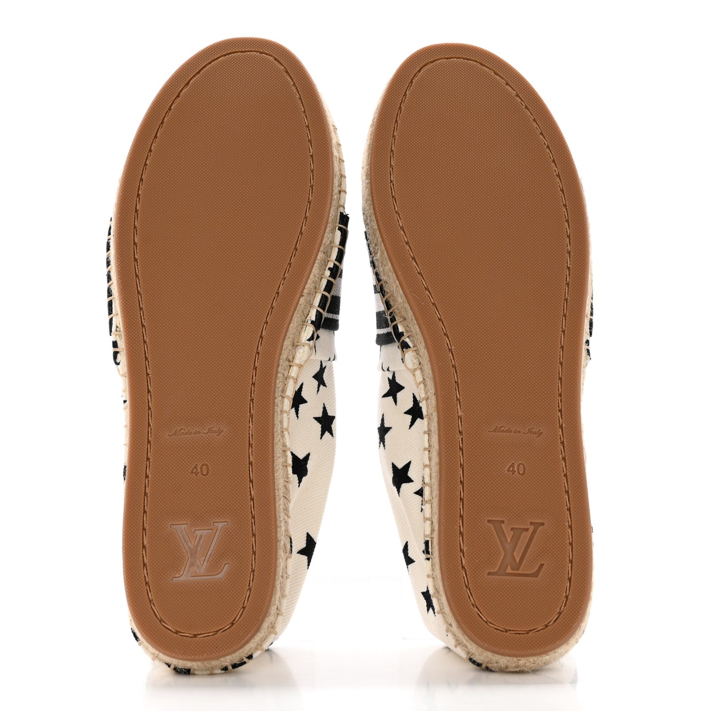 Starboard Espadrille Flats 40 White Black