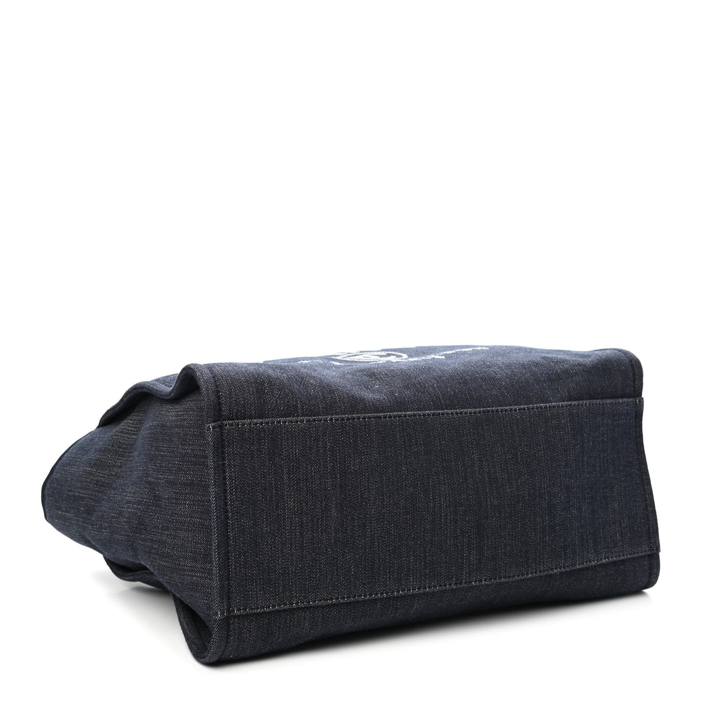 Denim Medium Deauville Tote Dark Blue
