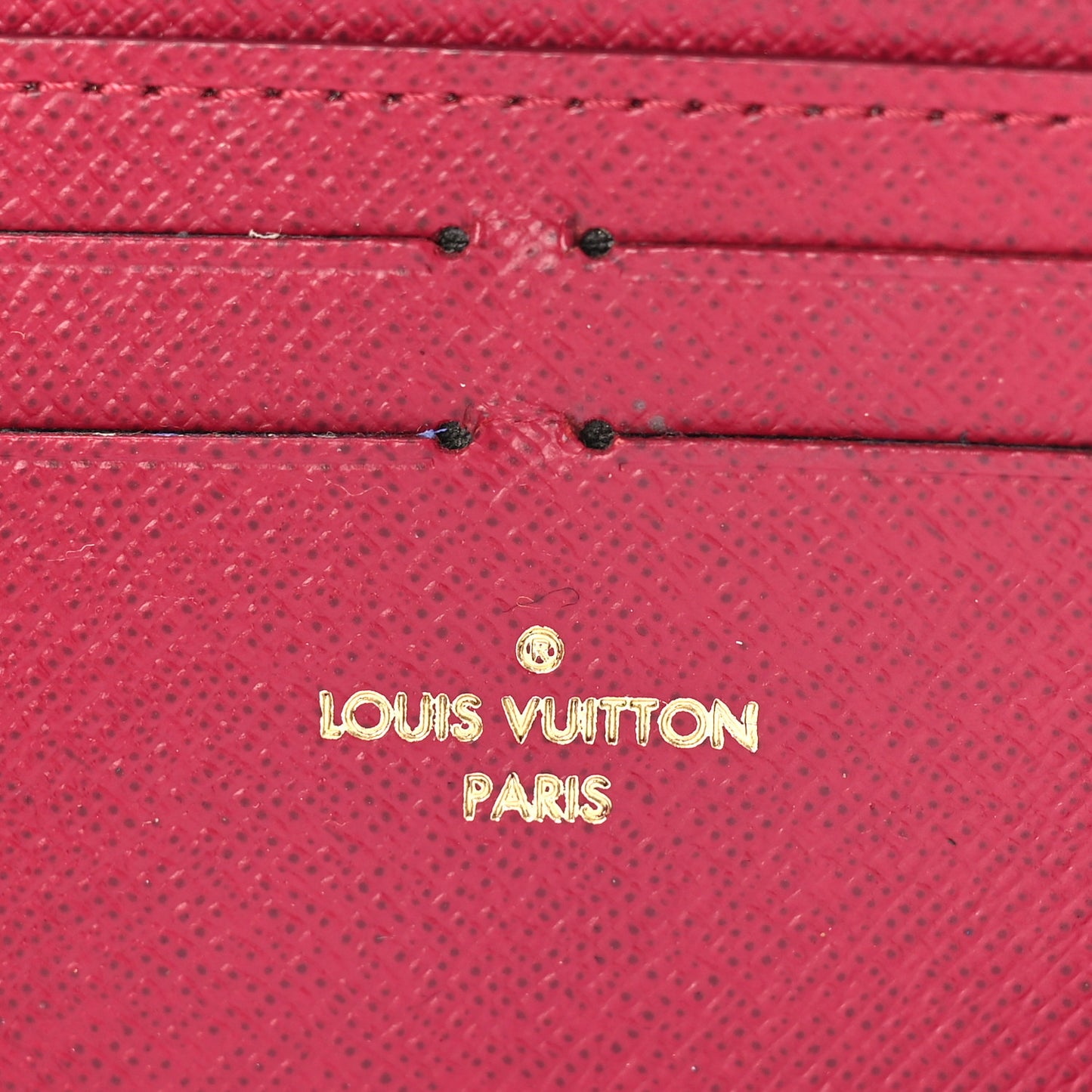 Monogram Clemence Wallet Fuchsia