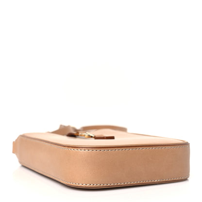 Saint Laurent Smooth Calfskin Le 5 A 7 Vertical Hobo Brown Gold 4 of 10