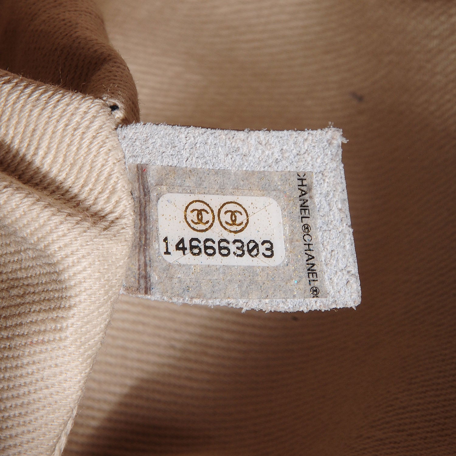 Chanel Vinyl Quilted In the Business Camera Case Light Grey 7 of 9