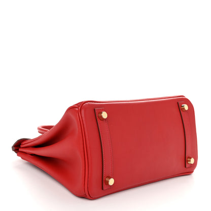 Hermes Swift Birkin 25 Rouge Casaque 4 of 13