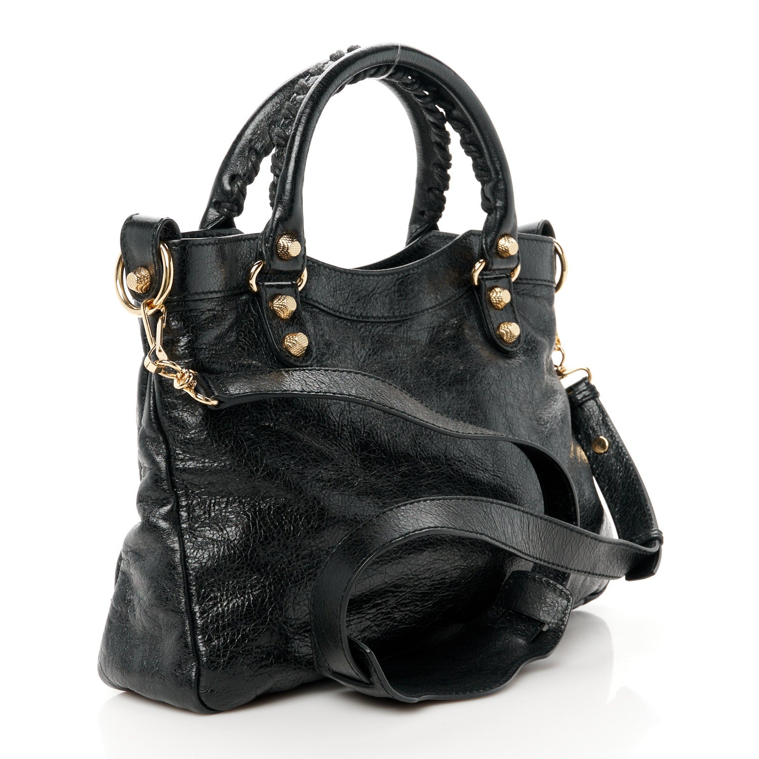 Balenciaga Agneau Giant 12 Gold Hardware Town Black 4 of 11