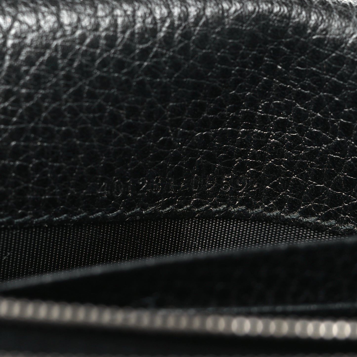 Calfskin Mini Dionysus Chain Wallet Black