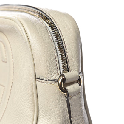 Gucci Pebbled Calfskin Small Soho Disco Bag Off White 19 of 19