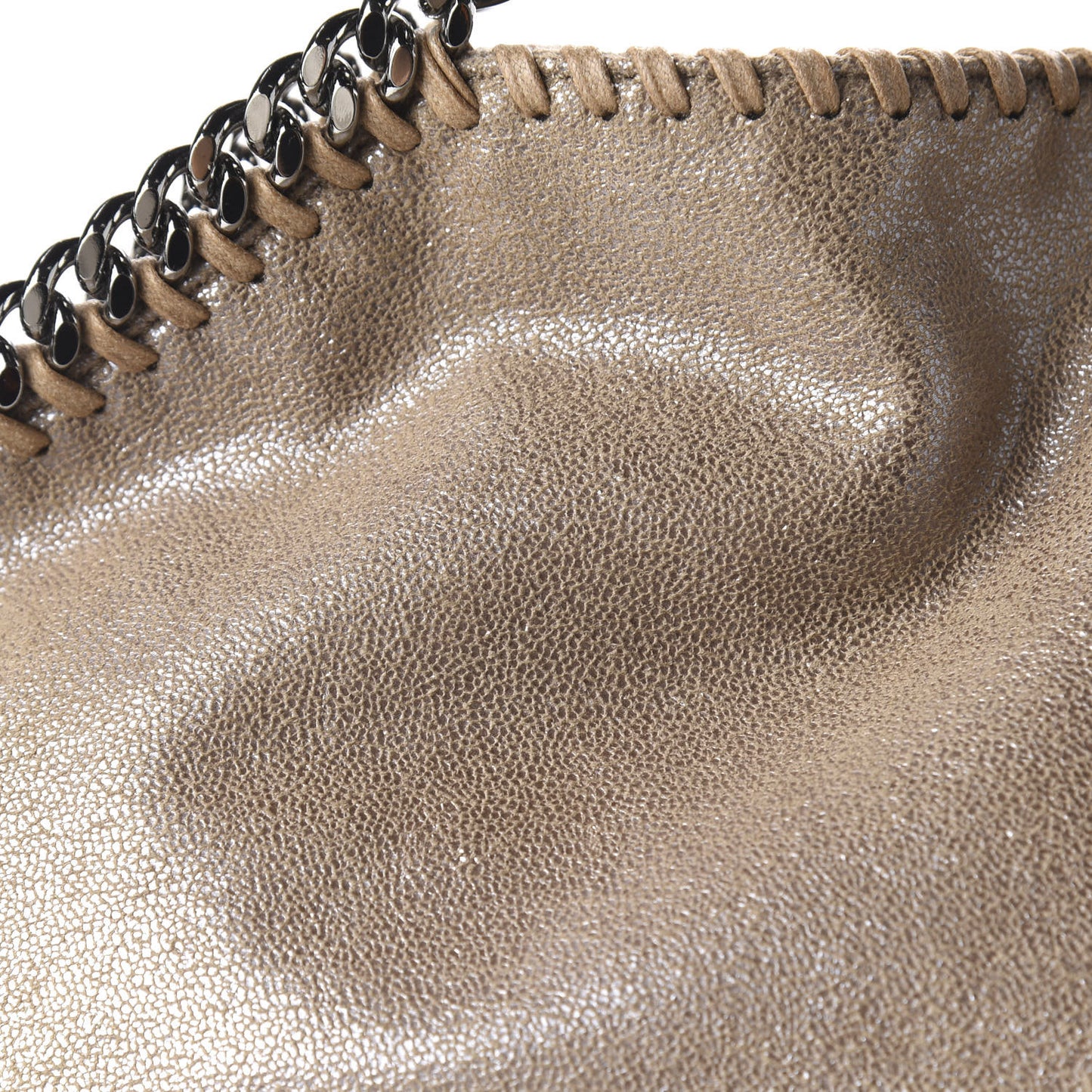 Shaggy Deer Falabella Fold Over Tote Redwood