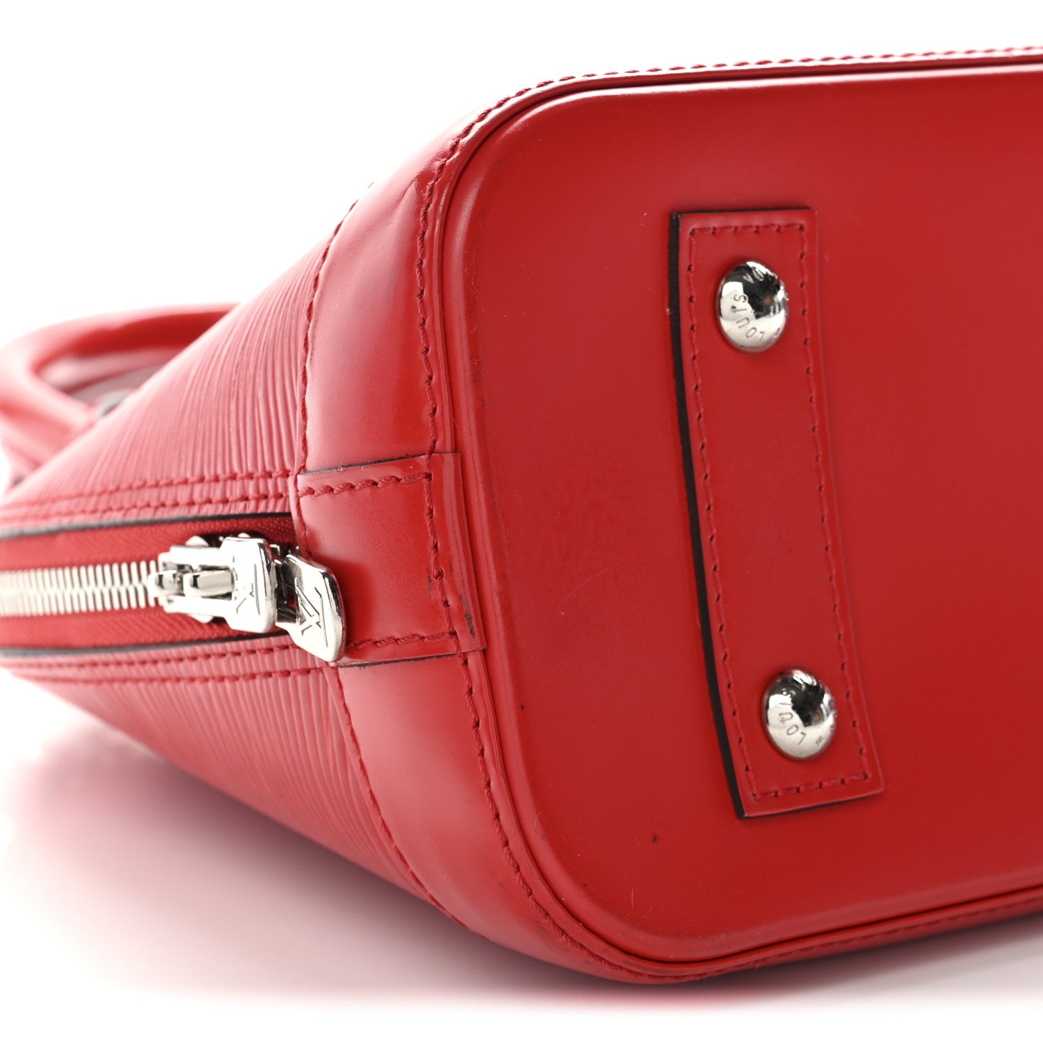 Louis Vuitton Epi Alma BB Coquelicot 9 of 10
