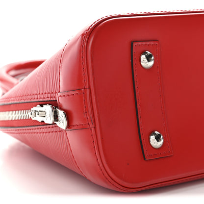 Louis Vuitton Epi Alma BB Coquelicot 9 of 10