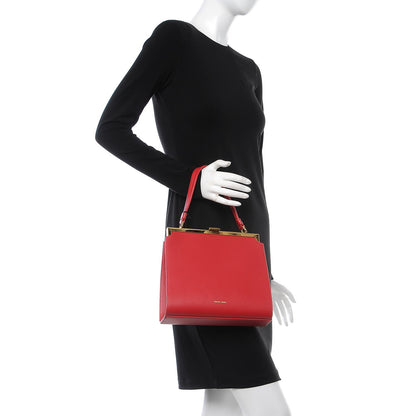 Mansur Gavriel Vegetable Tanned Calfskin Elegant Bag Flamma 2 of 7