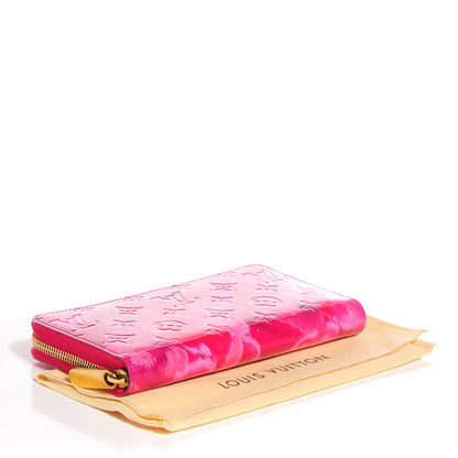 Louis Vuitton Vernis Ikat Zippy Wallet Rose Indien 4 of 8