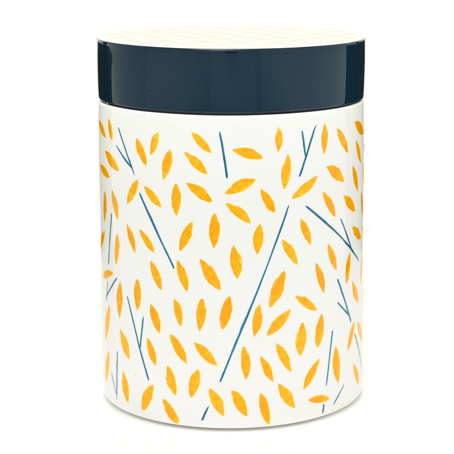 Lacquered Wood A Walk In The Garden Tea Box