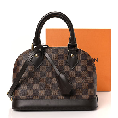 Louis Vuitton Damier Ebene Alma BB 9 of 9