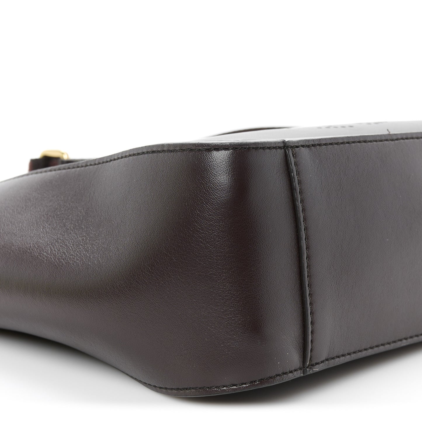 Eco Alter Nappa Perforated Logo Tiny Crossbody Cinnamon