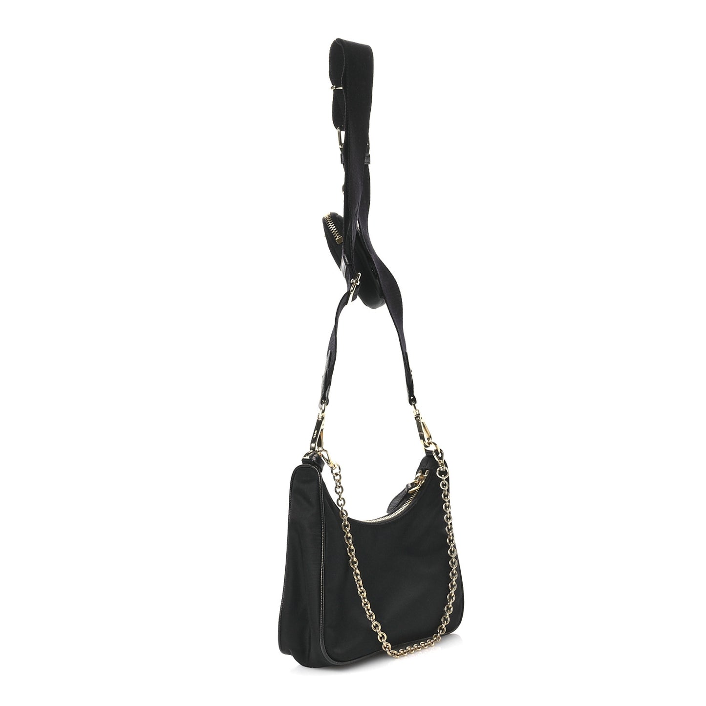 Nylon Re-Edition 2005 Shoulder Bag Black
