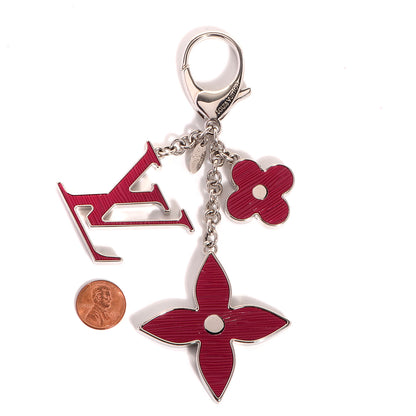 Louis Vuitton Fleur d'Epi Bag Charm Fuchsia 2 of 6