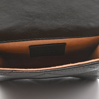 Gucci Calfskin Matelasse GG Marmont 2.0 Multi Belt Bag Pouch Black 5 of 10