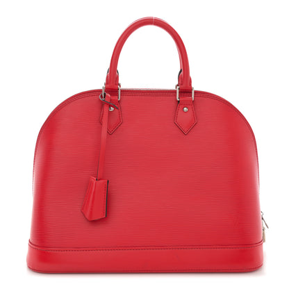 Louis Vuitton Epi Alma MM Coquelicot 1 of 15