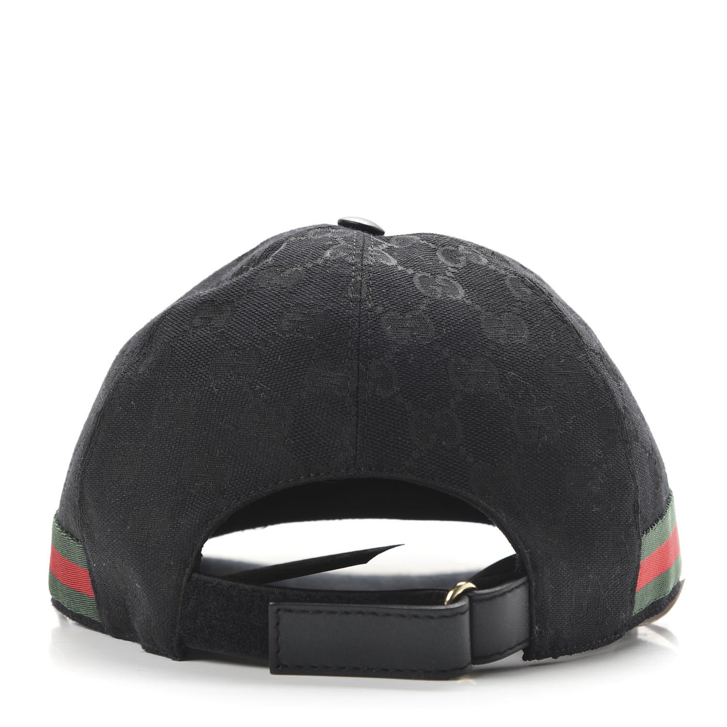 Monogram Web Baseball Hat XL Black