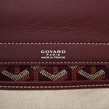 Goyard Goyardine Rouette PM Burgundy 6 of 9