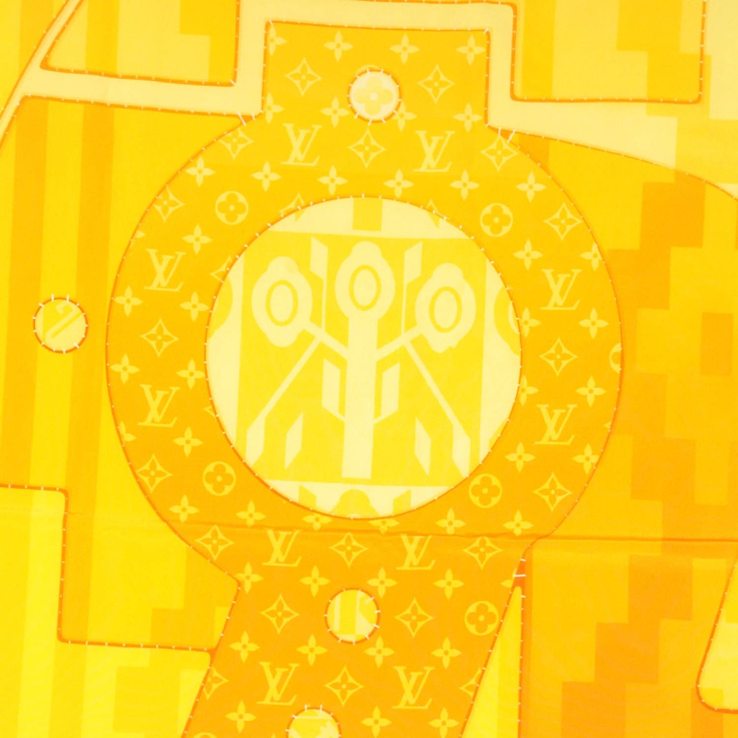 Silk Sun Giant Square Scarf