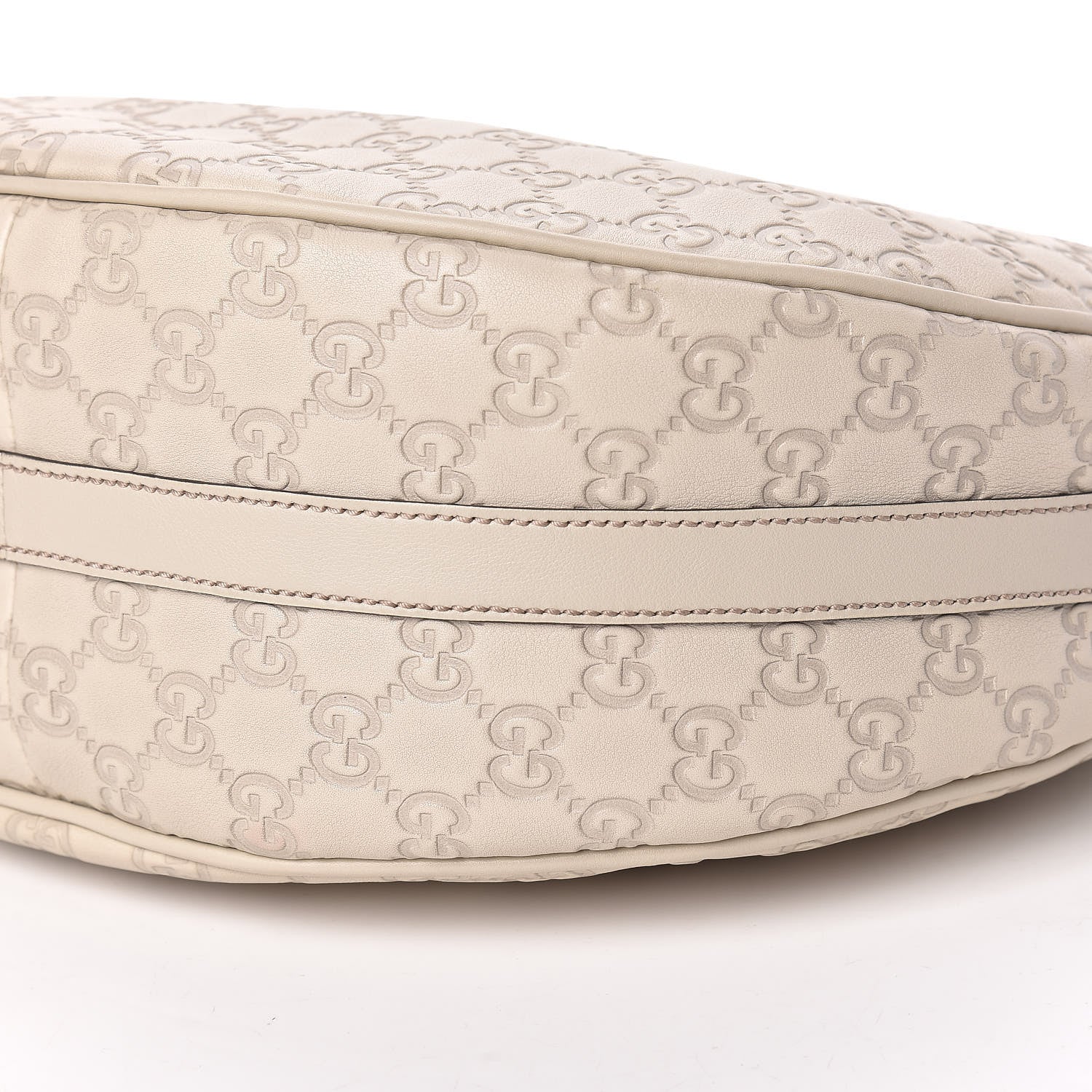 Gucci Guccissima Medium GG Twins Hobo Off White 10 of 10