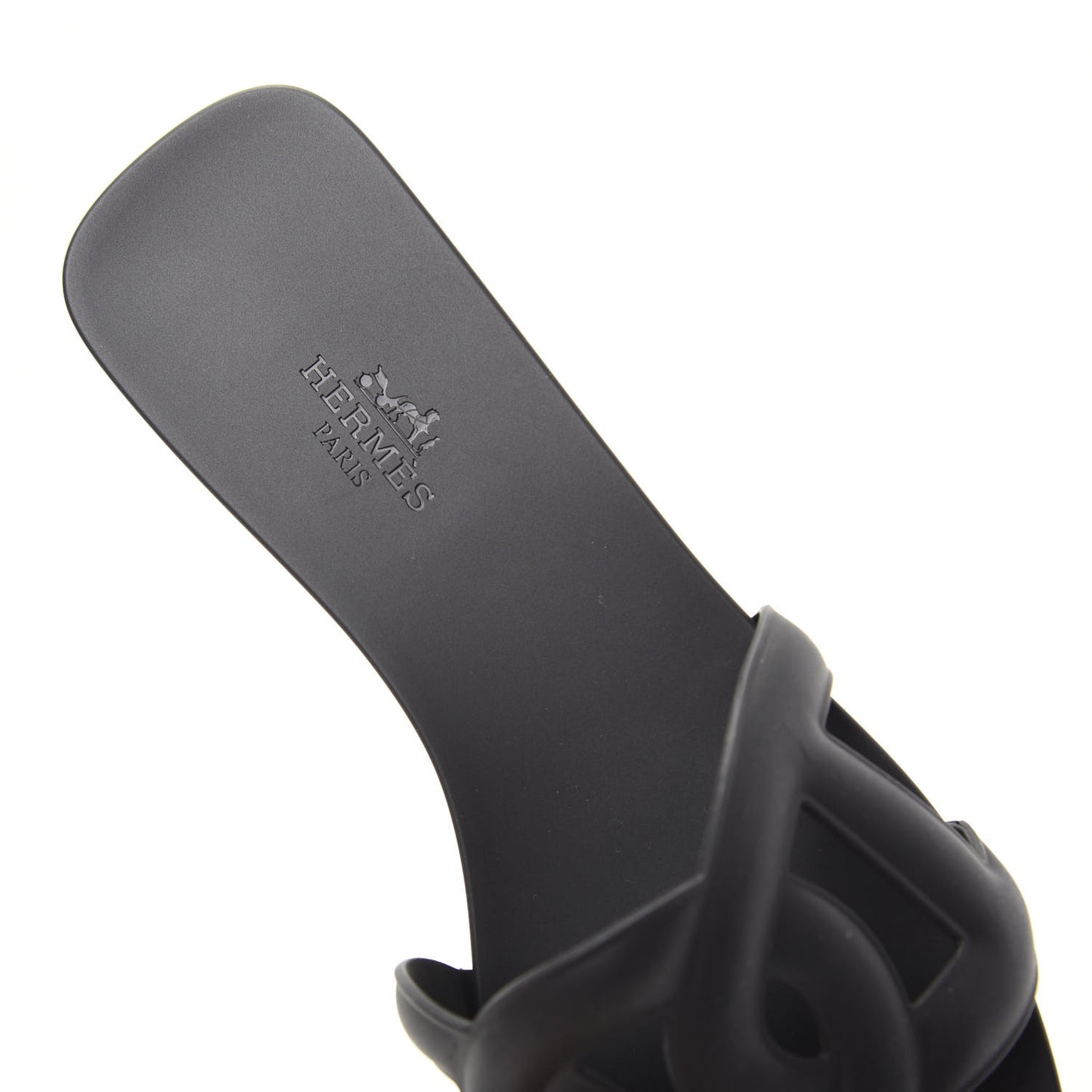 Rubber Aloha Sandals 37 Black