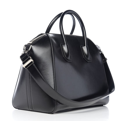 Givenchy Shiny Lord Calfskin Medium Antigona Black 2 of 9