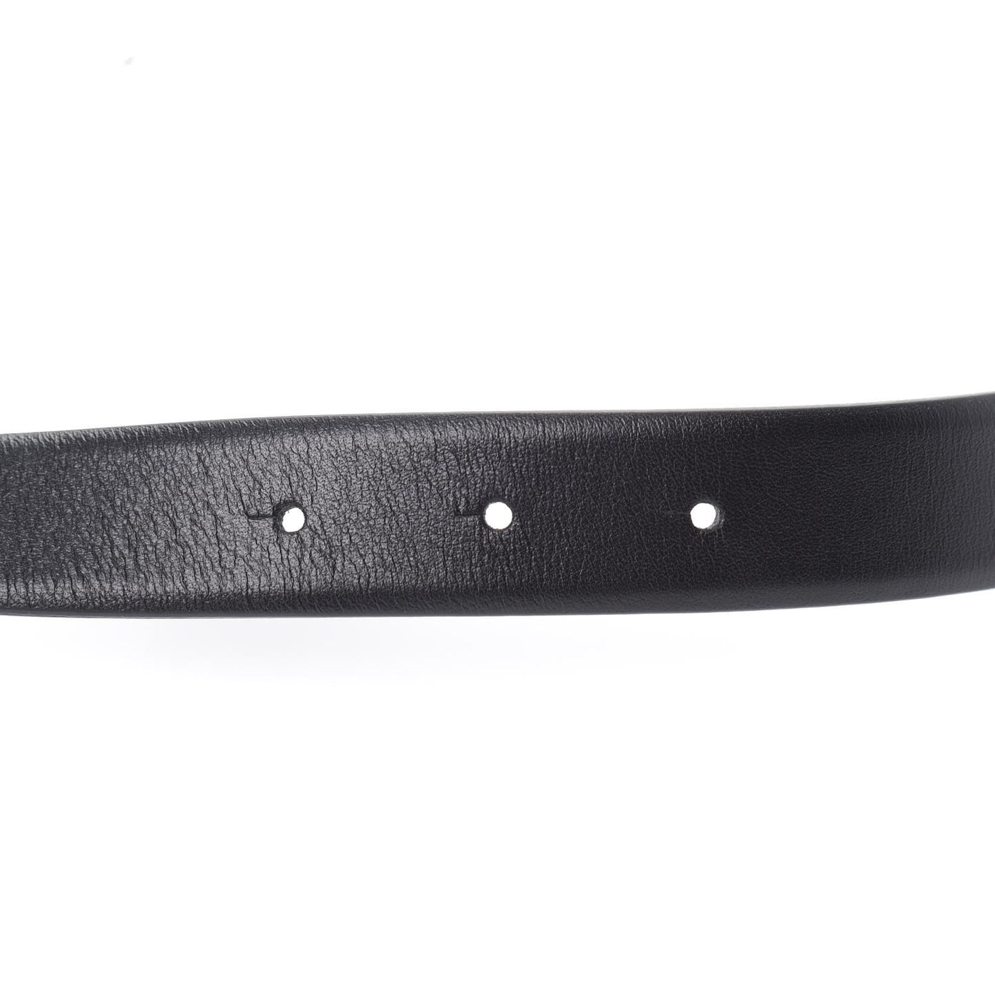 Calfskin Paris Button CC Belt 85 34 Black