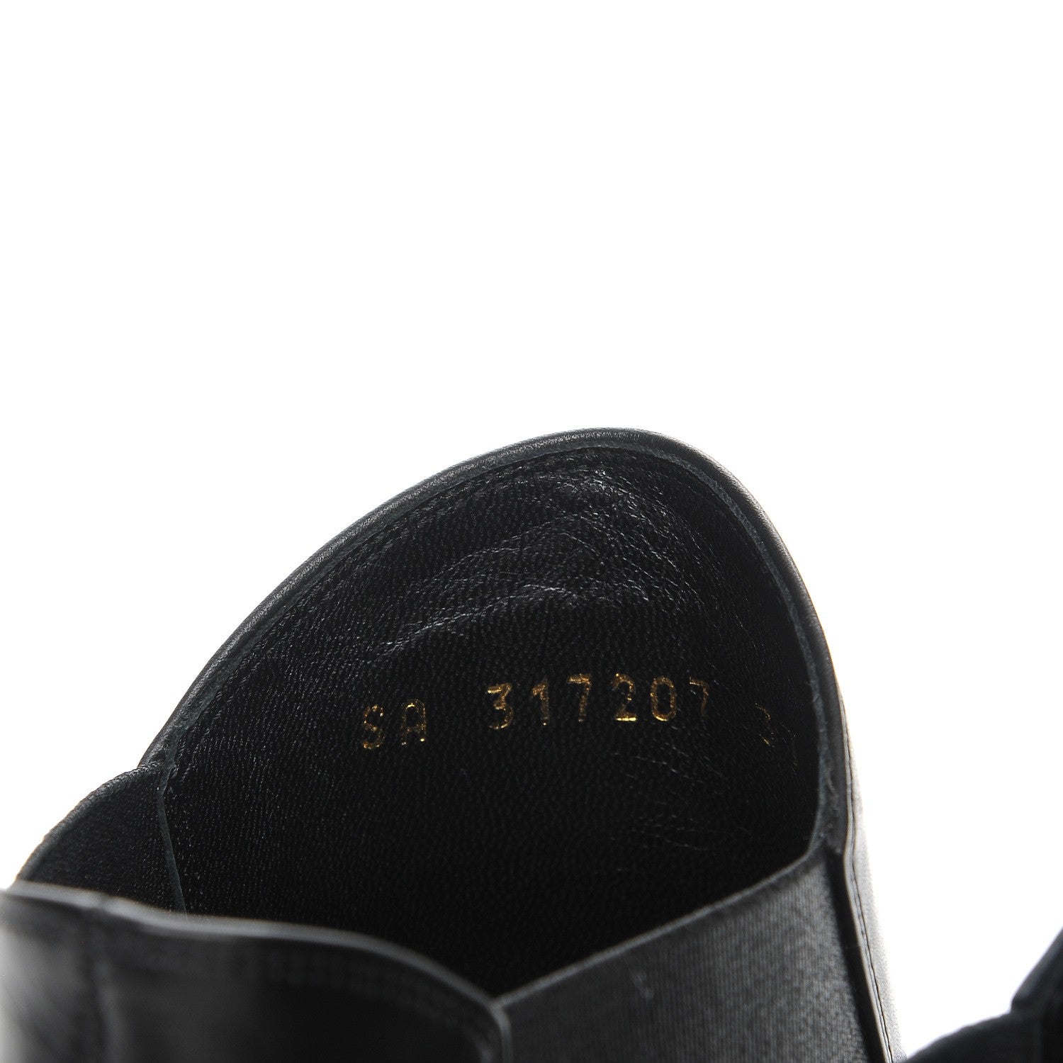 Saint Laurent Calfskin Classic Paris Ela 80 Ankle Boots 37 Black 6 of 9
