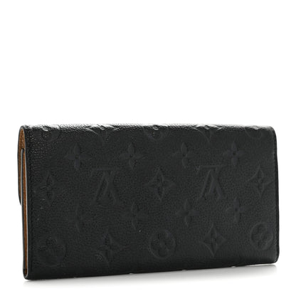 Louis Vuitton Empreinte Emilie Wallet Black Dune 3 of 9