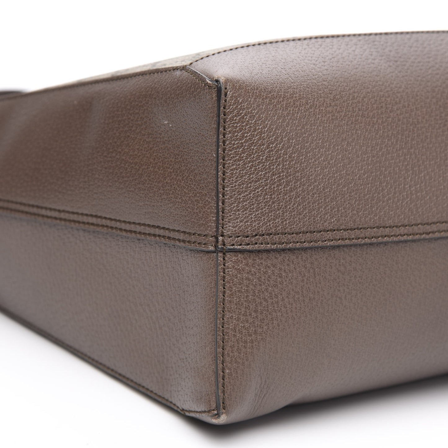 GG Supreme Monogram Web Large Ophidia Tote Brown