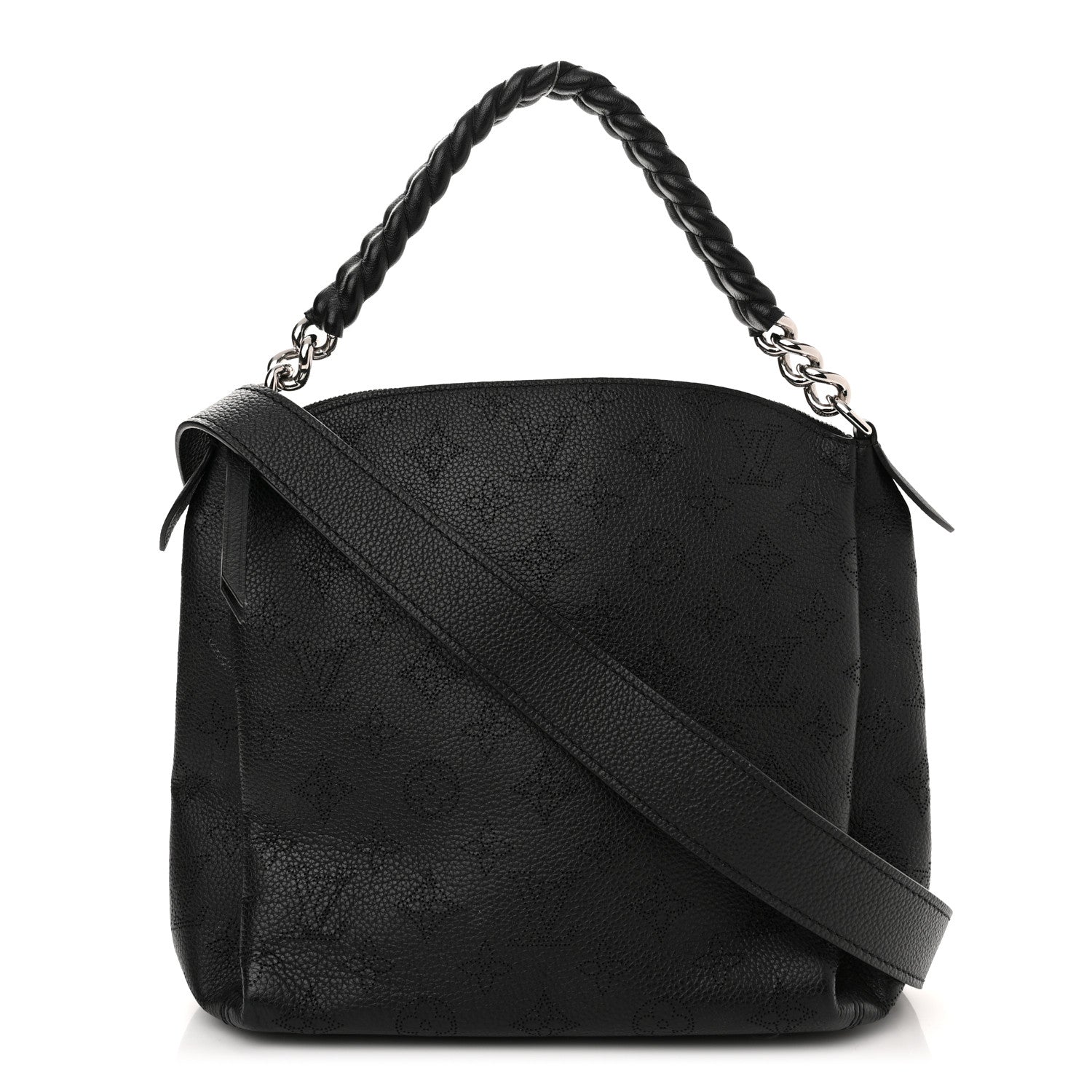 Louis Vuitton Mahina Babylone Chain BB Black 1 of 10