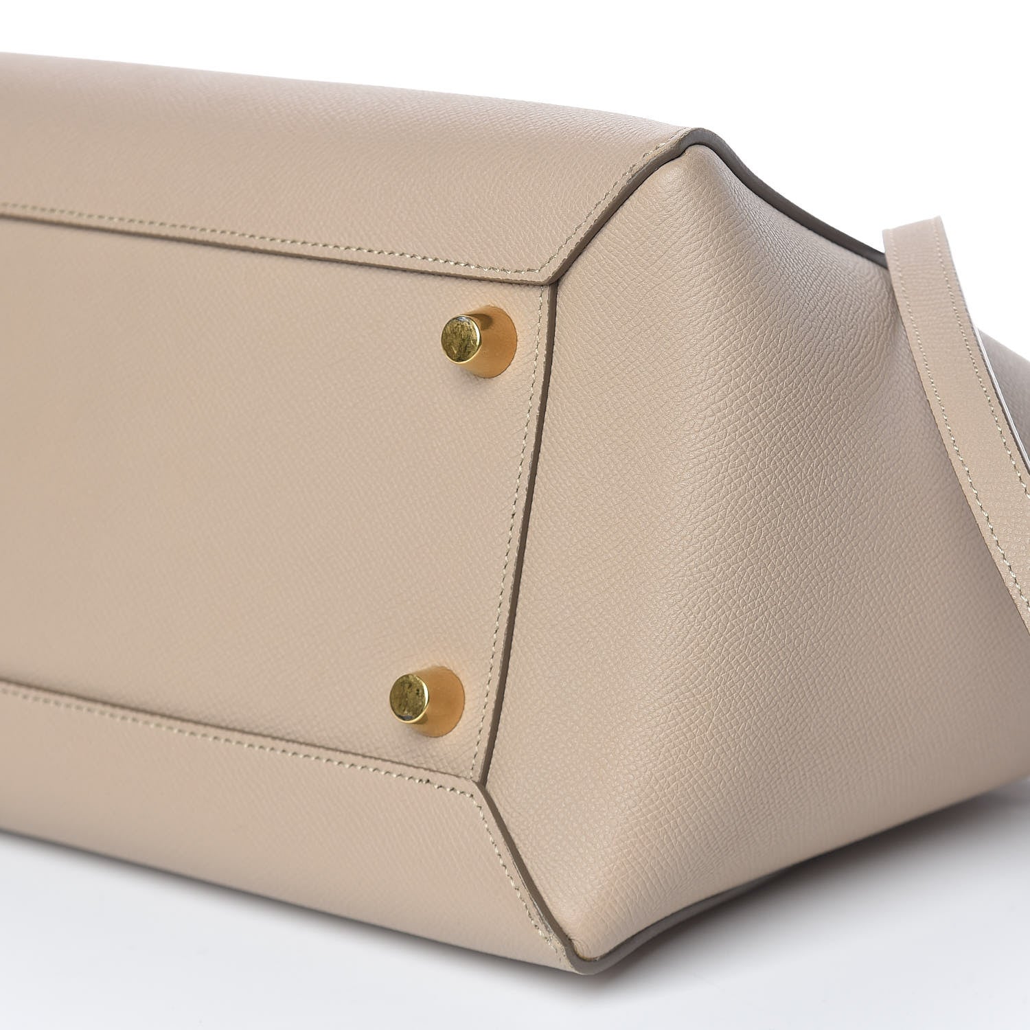 Celine Grained Calfskin Mini Belt Bag Dune 9 of 14
