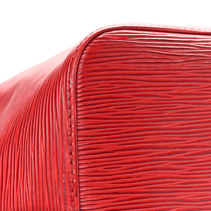 Louis Vuitton Epi Petit Noe Castillan Red 7 of 17