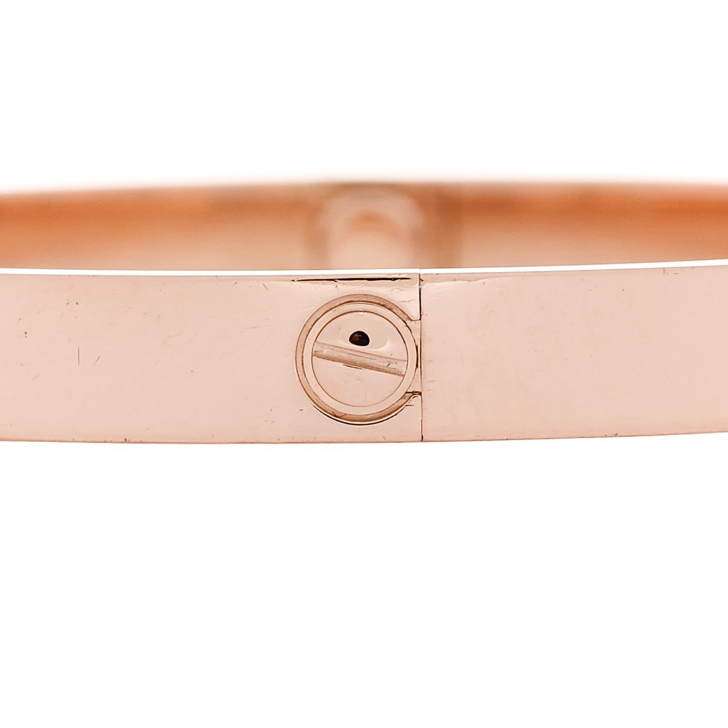 Cartier 18K Pink Gold LOVE Bracelet 19 5 of 9