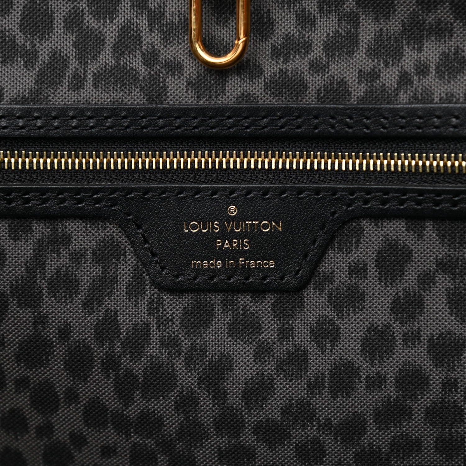 Louis Vuitton Monogram Giant Wild At Heart Neverfull MM Black 7 of 12