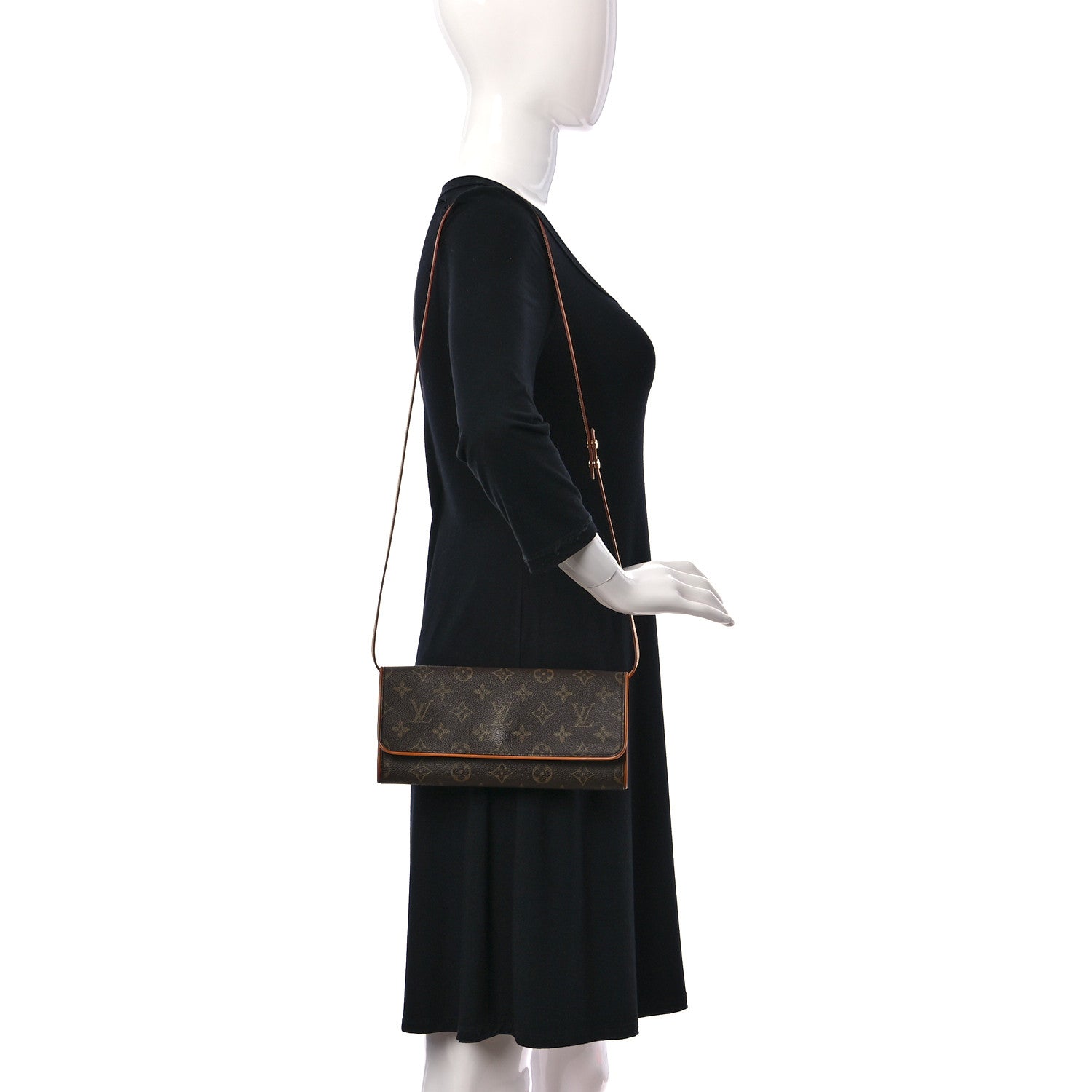 Louis Vuitton Monogram Pochette Twin GM 2 of 9