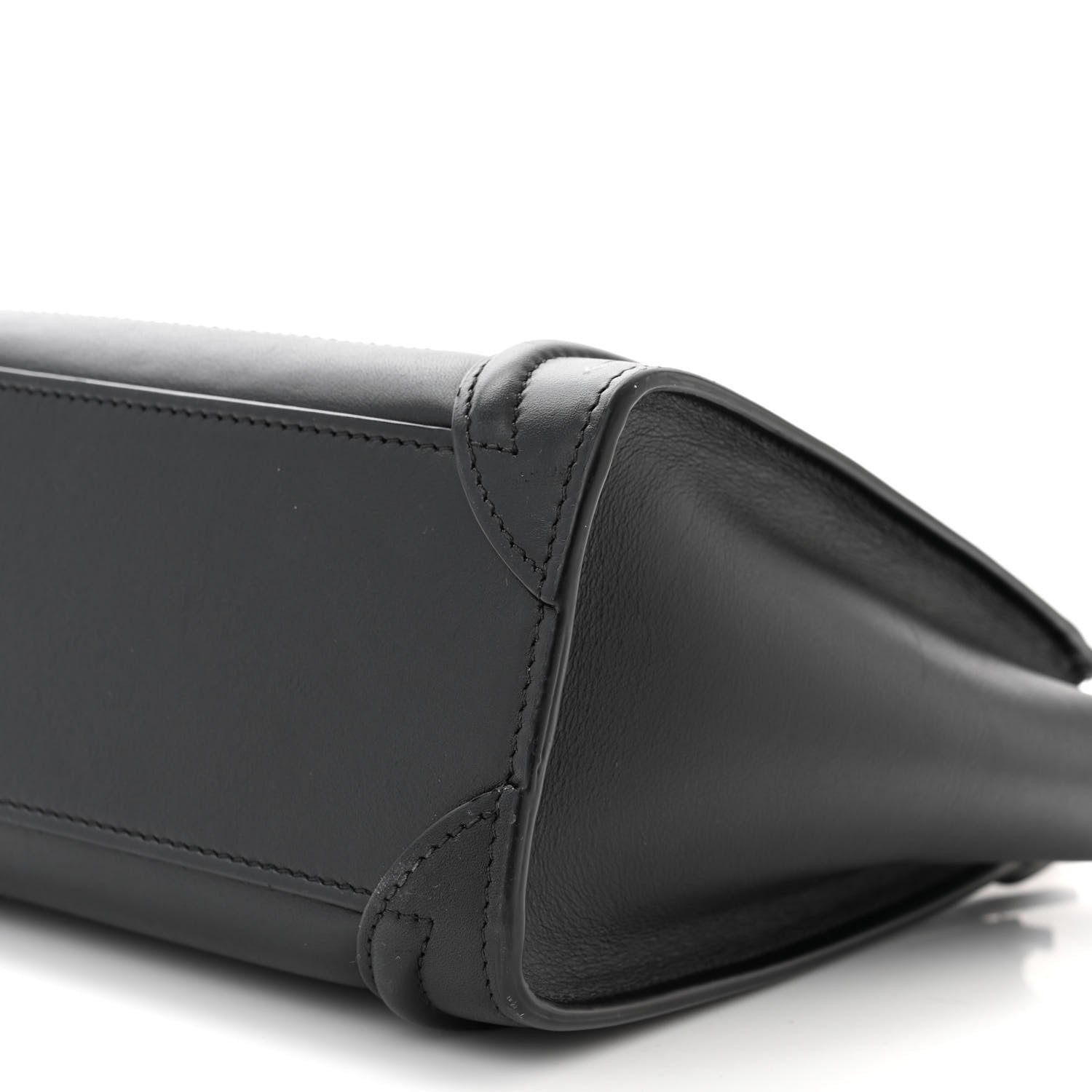 Celine Smooth Calfskin Nano Luggage Black 10 of 11