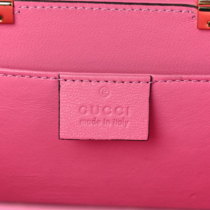 Gucci Plexiglass Mini Sylvie 1969 Top Handle Bag Pink 6 of 13