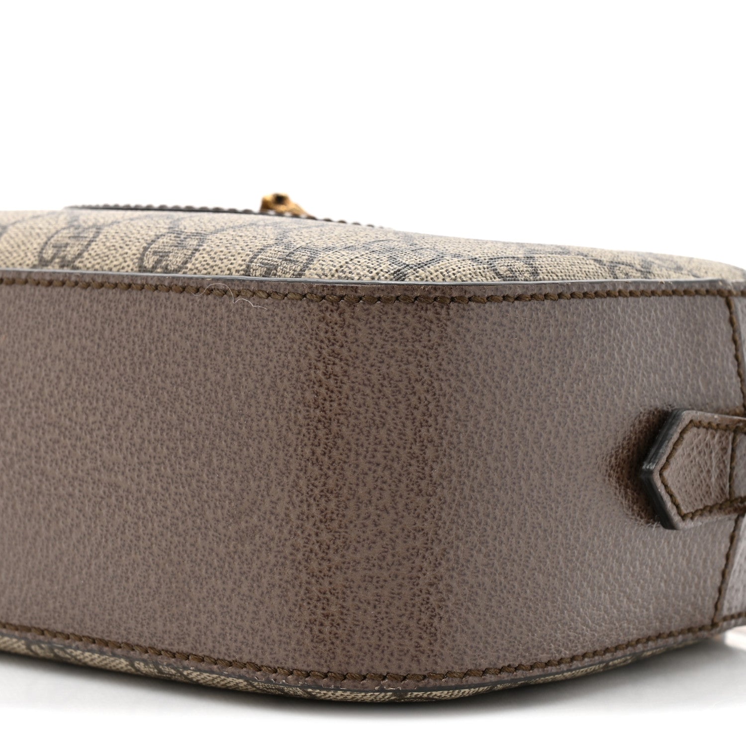 Gucci GG Supreme Monogram Web Neo Vintage Shoulder Bag Beige New Acero Crop 9 of 17