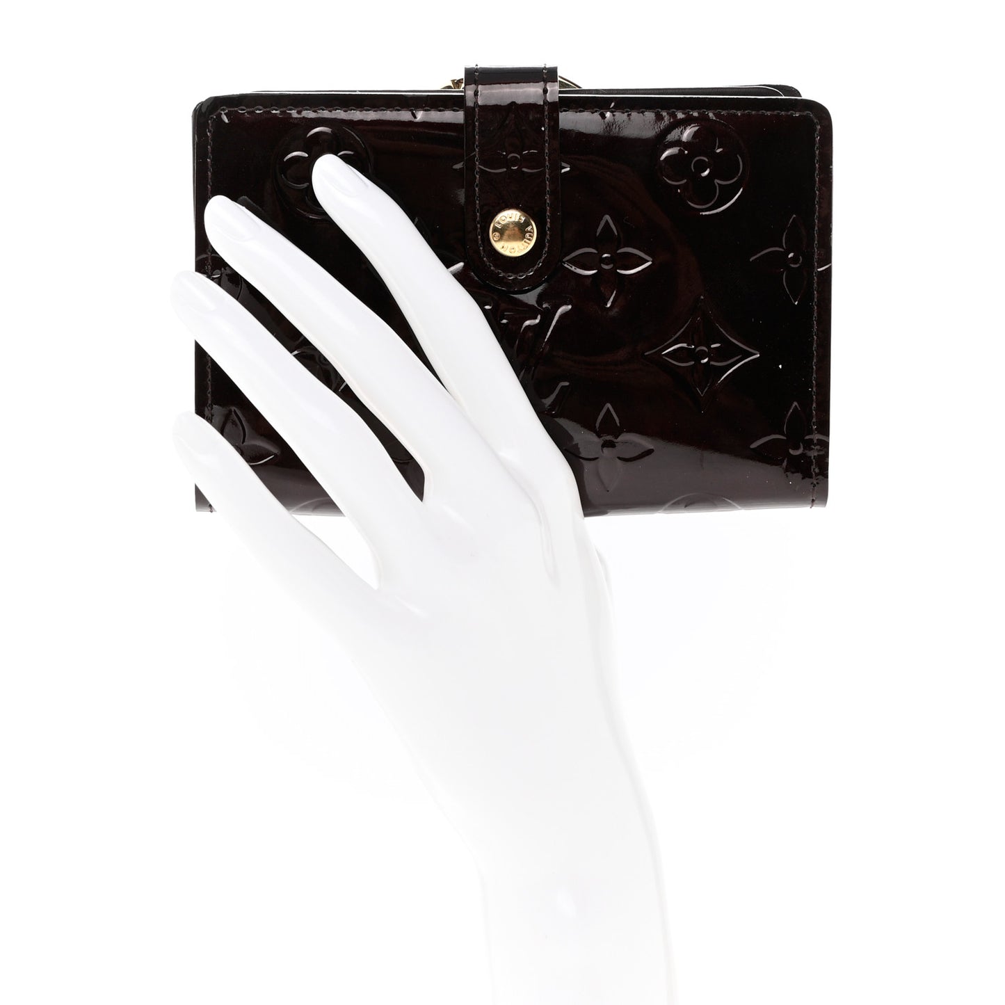 Vernis French Purse Wallet Amarante