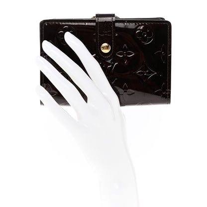 Louis Vuitton Vernis French Purse Wallet Amarante 2 of 8