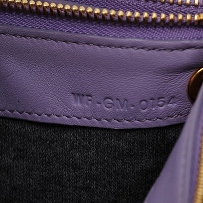 Celine Lambskin Large Trio Crossbody Bag Lilac 6 of 7