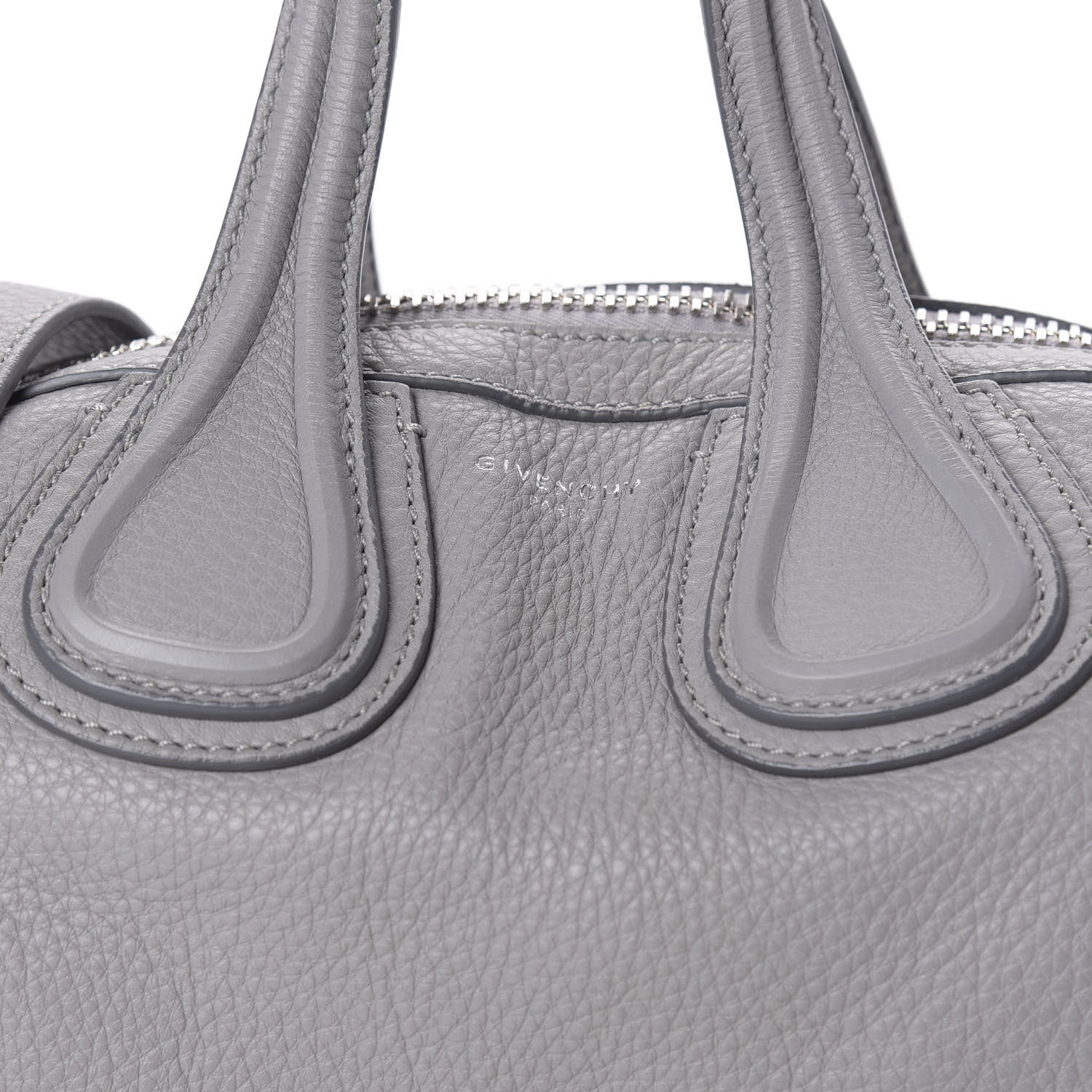 Givenchy Sugar Goatskin Small Nightingale Pearl Grey 10 of 10