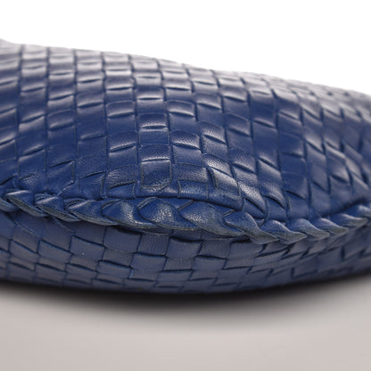 Bottega Veneta Nappa Intrecciato Medium Veneta Hobo Cobalt 10 of 12