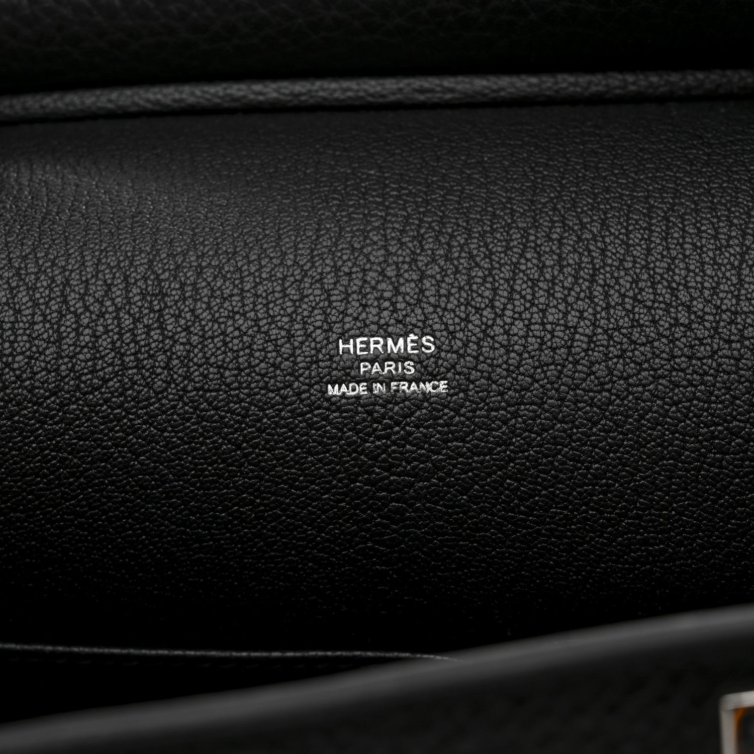 Hermes Taurillon Clemence Jypsiere 28 Black 5 of 9