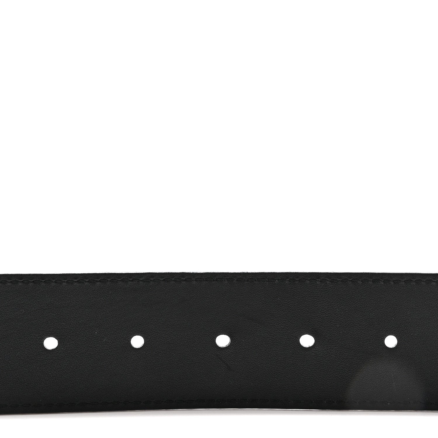 Gucci Calfskin Double G 40mm Belt 75 30 Black 4 of 5