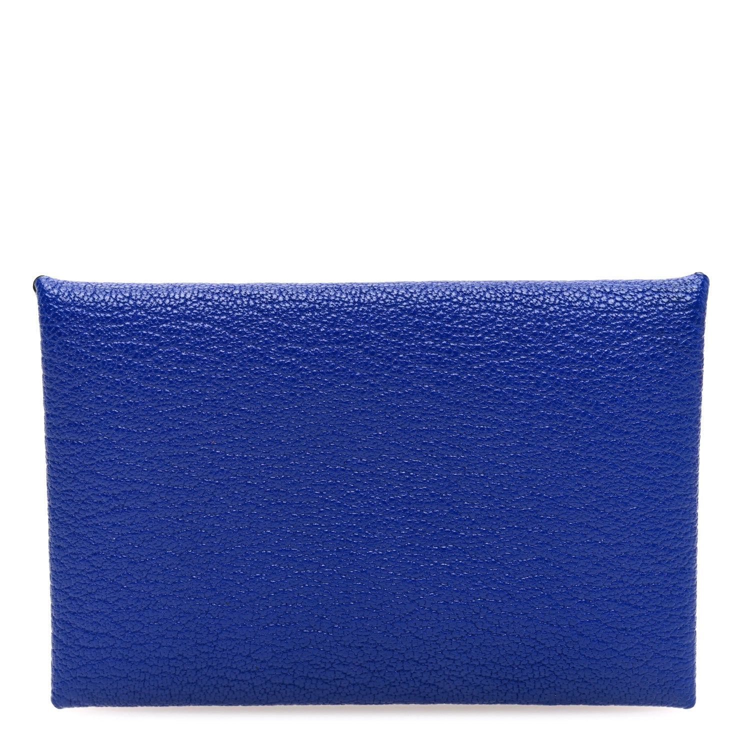 Hermes Chevre Mysore Calvi Card Case Bleu Electrique 1 of 7