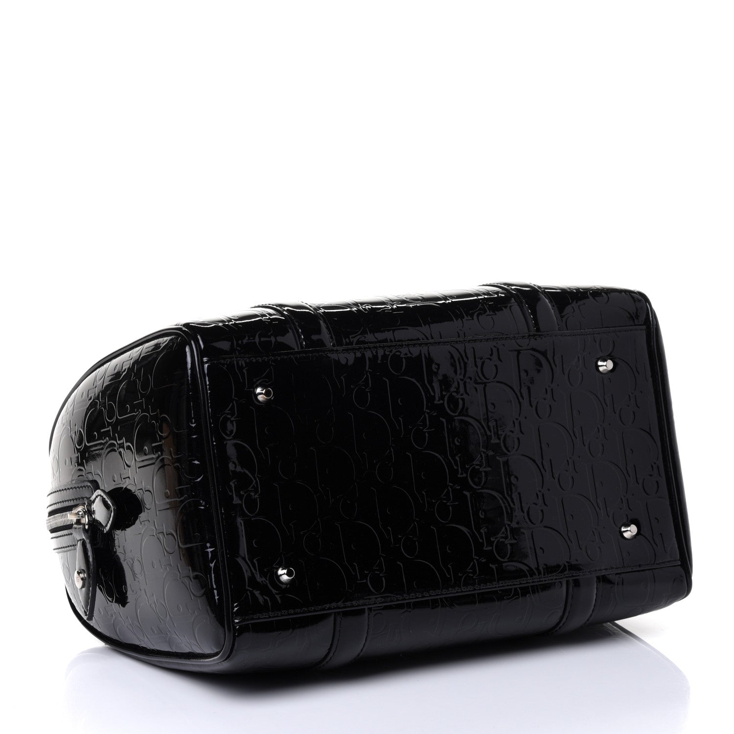Christian Dior Patent Ultimate Boston Black 3 of 4