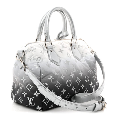 Louis Vuitton Nylon Monogram Gradient LV Snow Speedy Bandouliere 25 Frost 3 of 9